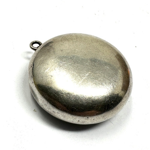 6 - Antique silver pill box