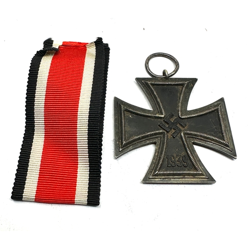 423 - German Iron Cross 2nd class medal no ring stamp number