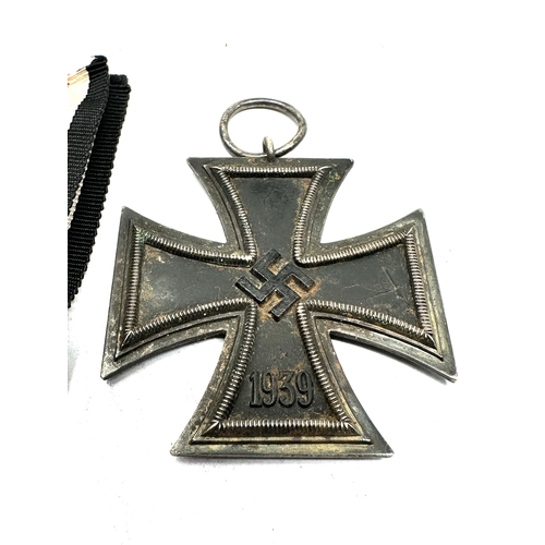 423 - German Iron Cross 2nd class medal no ring stamp number