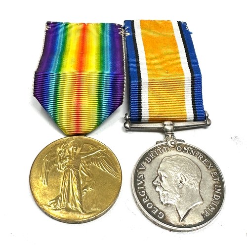 425 - WW1 medal pair to c.w.palmer yorks reg