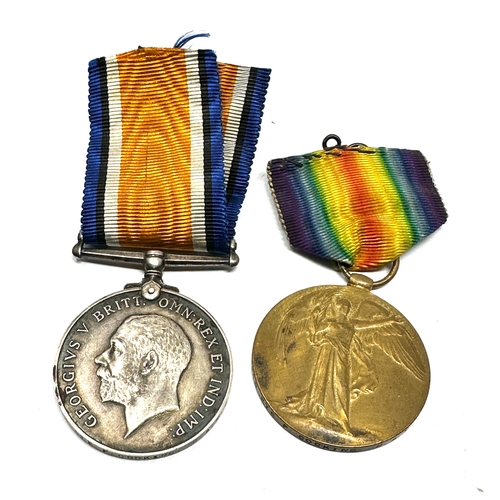 428 - ww1 medal pair To F .Cocking r.a.m.c