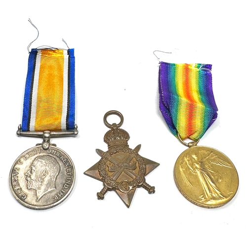 430 - ww1 medal trio to g.barter sto.1.r.n