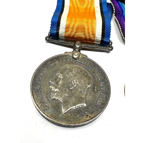 432 - ww1 medal pair to pte pilsworth Y & L .R