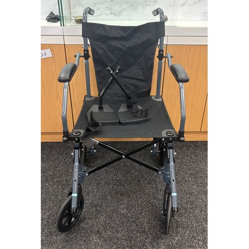 119 - Travelite wheel chair with carry case