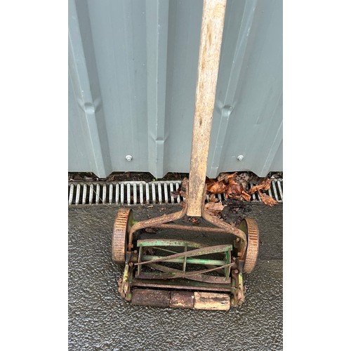 100B - Vintage pull along mower