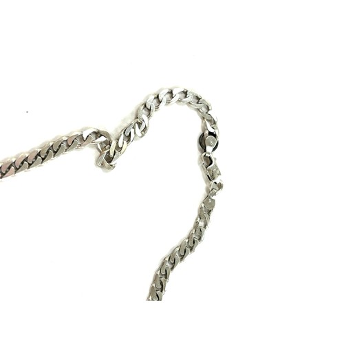 384 - Gents silver chain, length 18 inches 15 grams