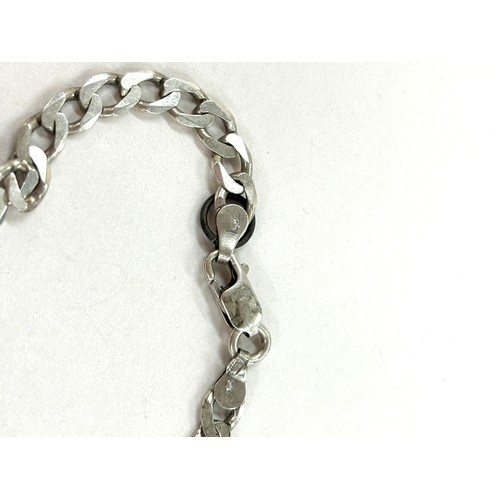 384 - Gents silver chain, length 18 inches 15 grams