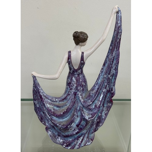 438 - Royal Worcester Dancing By Moonlight Bone China Figurine, sculpted by Caroline Froud, limited editio... 