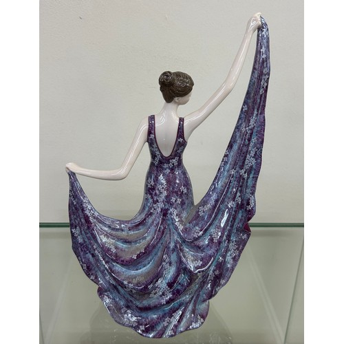 438 - Royal Worcester Dancing By Moonlight Bone China Figurine, sculpted by Caroline Froud, limited editio... 