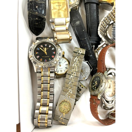 485 - Selection of mens wristwatches to include Rotary etc, untested