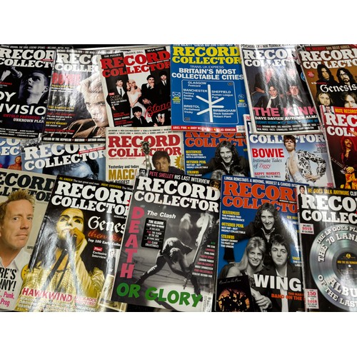 122 - Large selection of record collector magazines