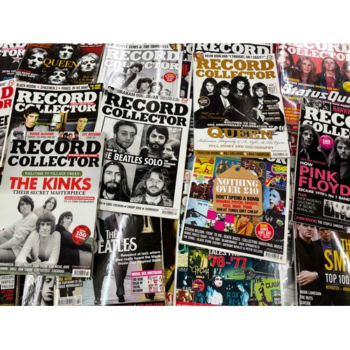 122 - Large selection of record collector magazines