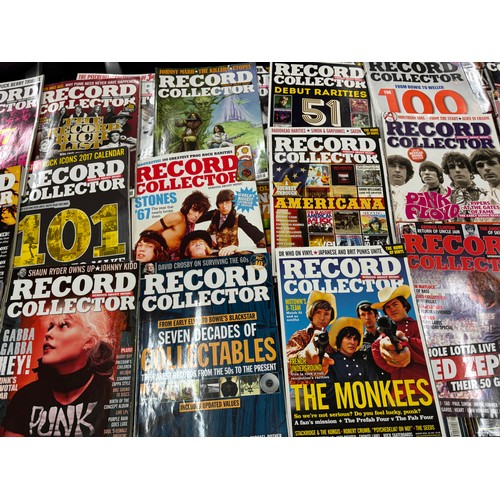 191 - Large selection of record collector magazines