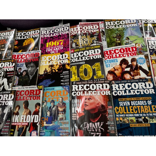 191 - Large selection of record collector magazines