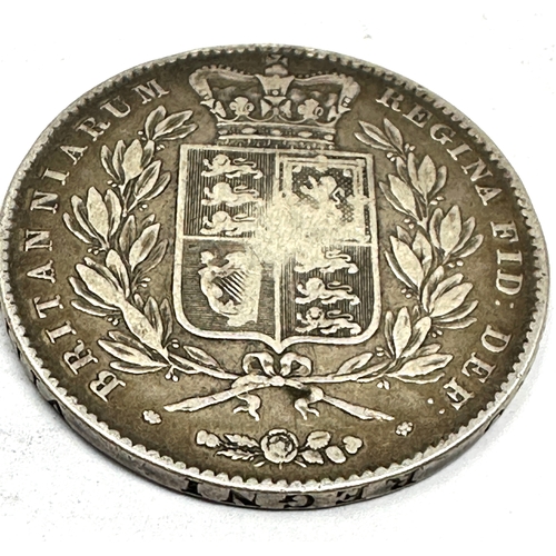 378 - Victorian 1844 silver crown