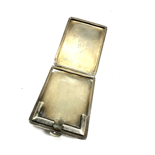 60 - antique silver match case weight 41g