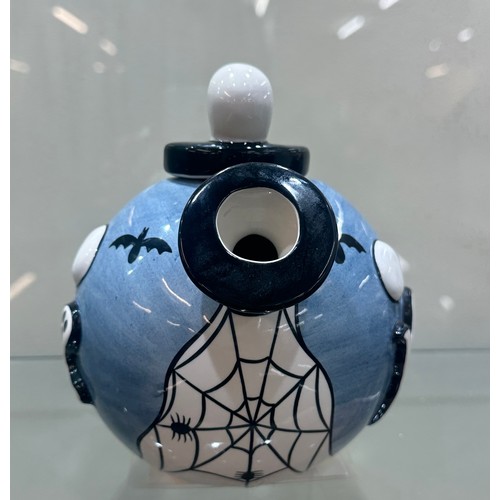 536 - Limited Edition No 6/40 Lorna Bailey novelty 'Ghostly Gathering' Tea pot signed by designer Lorna Ba... 