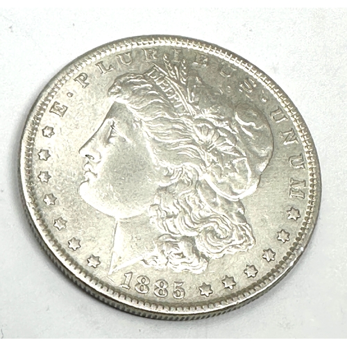 385 - 1885 Morgan silver dollar high grade