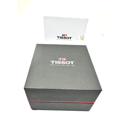 460 - Boxed Tissot 1853 PRX Gents wristwatch the watch is ticking with all boxed booklet and receipt as ne... 