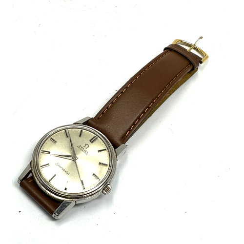 470 - Vintage Omega automatic seamaster gents wristwatch the watch is ticking