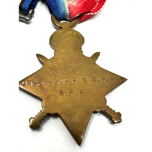 439 - WW1 GV M.S.M & Territorial Medal Group Mounted Named officer w.o/cl.1