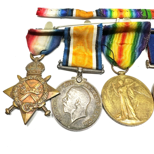 447 - ww1 trio & liverpool police medal group to 2nd dragoon guards