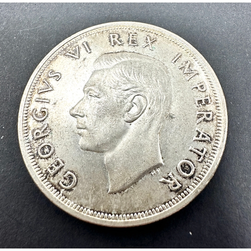 442 - George v1 silver south africa 5 shillings