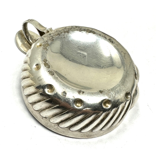 9 - Antique continental silver wine taster weight 76g