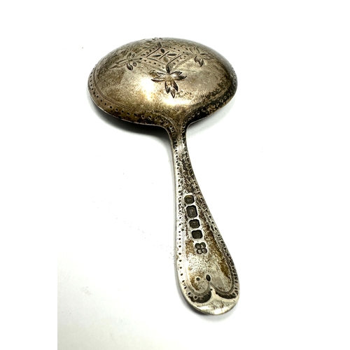 13 - Victorian silver tea caddy spoon