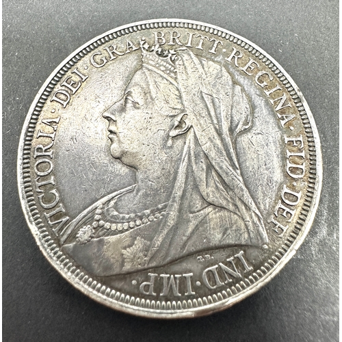 460 - Victorian silver crown