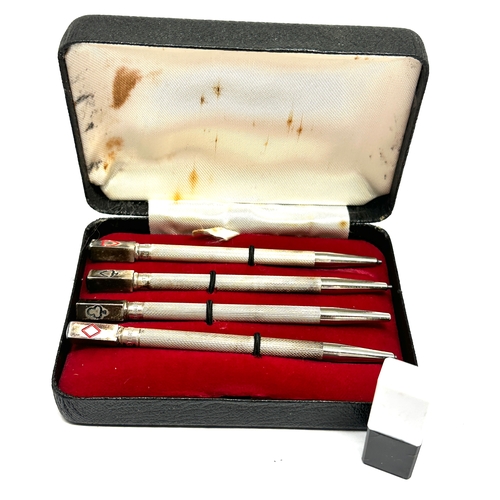 47 - Boxed set of silver bridge pencils