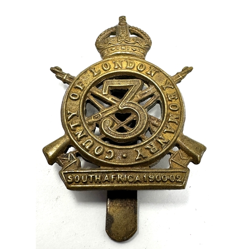 462 - British Army 3rd County of London Yeomanry Cap Badge