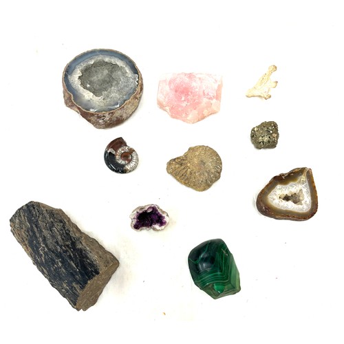 34 - Large selection of assorted crystals and stones