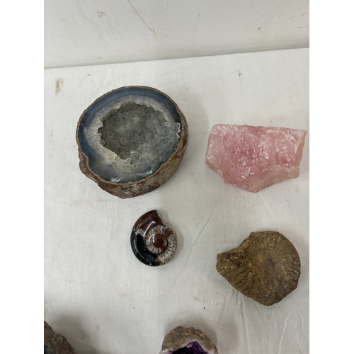 34 - Large selection of assorted crystals and stones