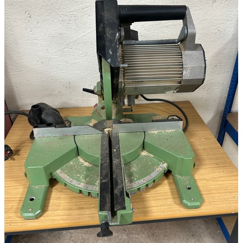 336 - Elektra beckum chop saw, working order