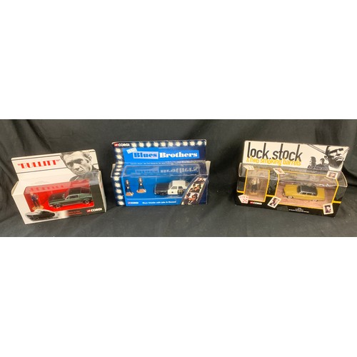 85 - Boxed Corgi Lock Stock And Two Smoking Barrels Rover Model CC01901, The Blues Brothers with Jake and... 