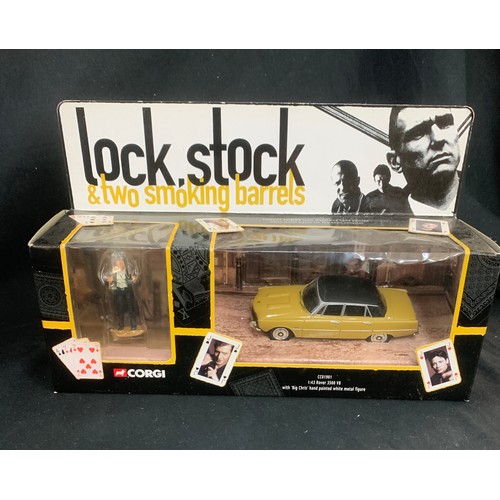 85 - Boxed Corgi Lock Stock And Two Smoking Barrels Rover Model CC01901, The Blues Brothers with Jake and... 