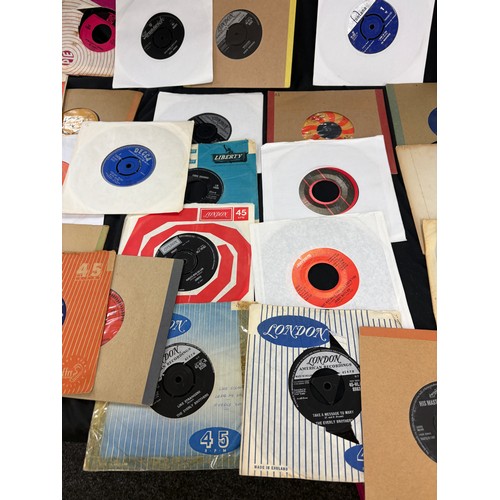 81 - Selection of 45 records to include 50/60's era