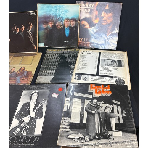 76 - Selection of records to include Rolling Stones, The Beatles various 60/70's