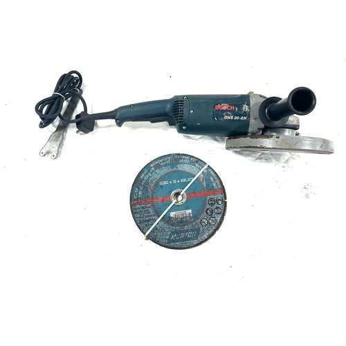 302 - Bosch grinder GWS-20-230 with four blades in working order