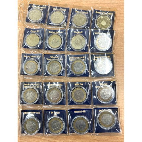 686 - Selection of 20, £2 commemorative coins