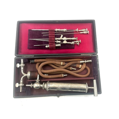 97 - Antique cased aspirator