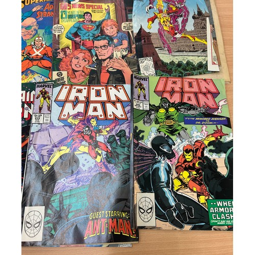 15 - Selection of 1980's onwards comics to include Marvel Spitfire, DC Cat Woman, DC Superman, Marvel Iro... 