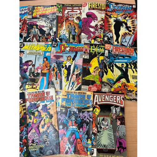 26 - Selection of 1980's and later comics to include DC Spiderman, SC Suicide Squad, Marvel Transformers,... 