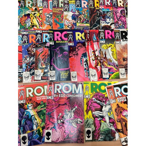 53 - Selection of 1980's onwards Marvel Rom comics, approximately 42 in total