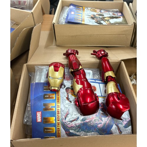 3 - Fanhome Iron man build at home figure, 60cm tall, working lights, this has been partially built all ... 