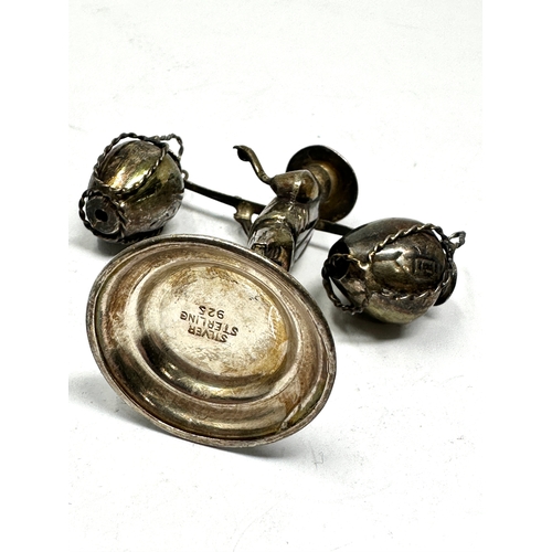 23 - Chinese silver miniature water carrier