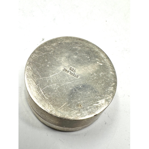 24 - Masonic silver pill box