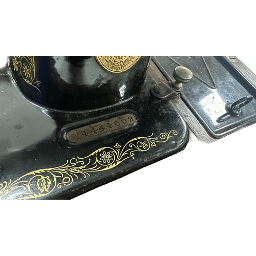 227 - Cased Singer sewing machine