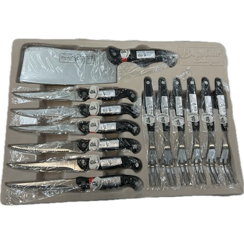 51 - Breitenbach Solingen Deluxe Knife Set in excellent condition